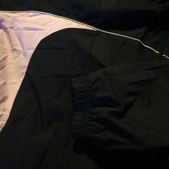 Just my size black with cotton candy pink accents, windbreaker - Picture 3 of 7
